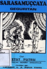 Image of Sarasamuccya geguritan
