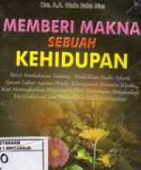 Image of Memberi Makna Sebuah Kehidupan