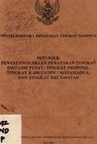 Image of Penyelenggara Penataran Tingkat Nasional