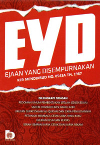 Image of EYD (Ejaan Yang Disempurnakan)