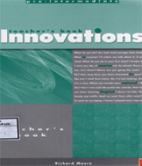Image of Teacher's Book Innovations