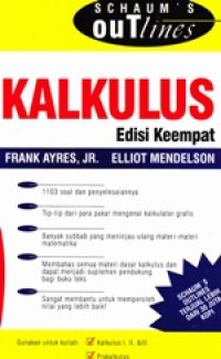 Image of KALKULUS SCHAUM'S OUTLINES