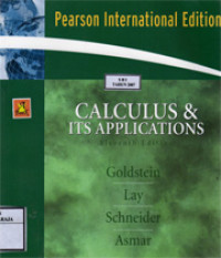 Image of Calculus & Its Applications 11 Edition