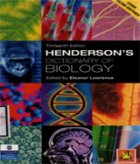 Image of HENDERSON' S DICTIONARY OF BIOLOGY