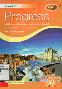 Image of Progress: A Contextual Approach to Learning English XI