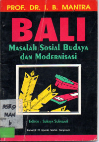 Image of Bali: Masalah Sosial Budaya dan Modernisasi