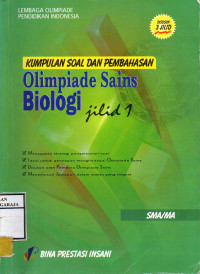 Image of Kumpulan Soal dan Pembahasan Olimpiade Sains Biologi Jilid 1