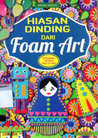 Image of HIASAN DINDING DARI FOAM ART